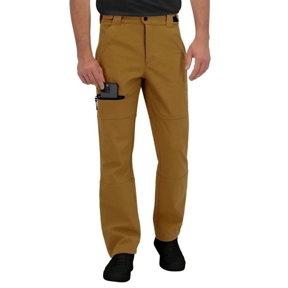 Dakine Men's Large Yellow Wind & Water Resistant Active Stretch Snow Pants M0639